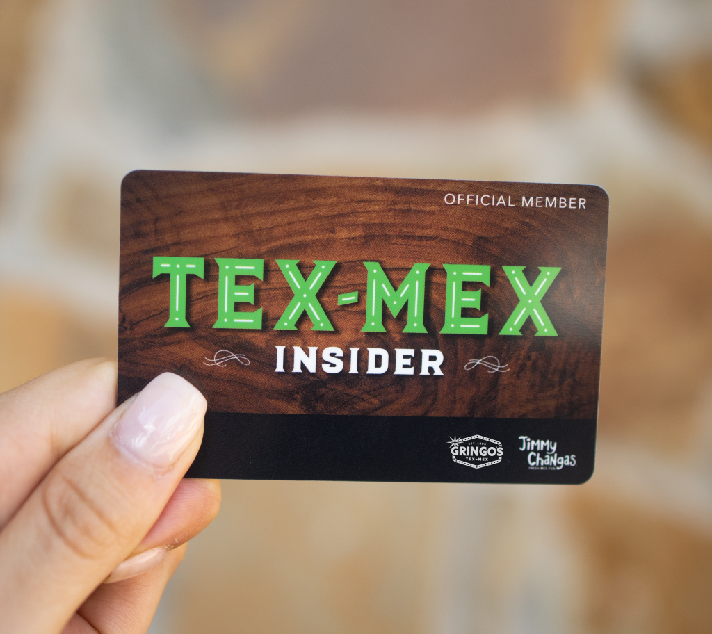 a TexMex Insider! Gringos TexMex
